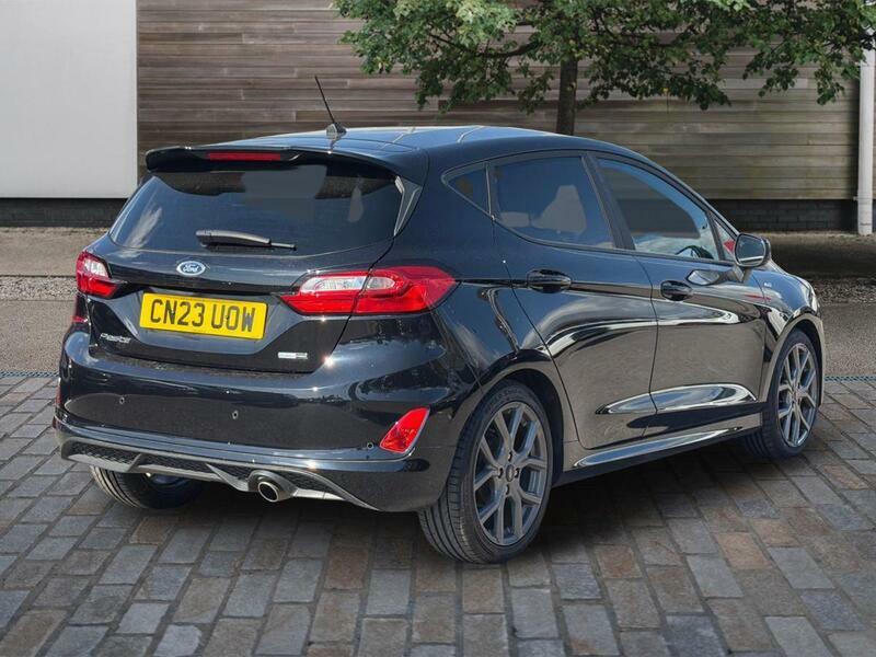 Ford Fiesta 1.0T Ecoboost Mhev St-line Edition Hatchback P CN23UOW Black #5