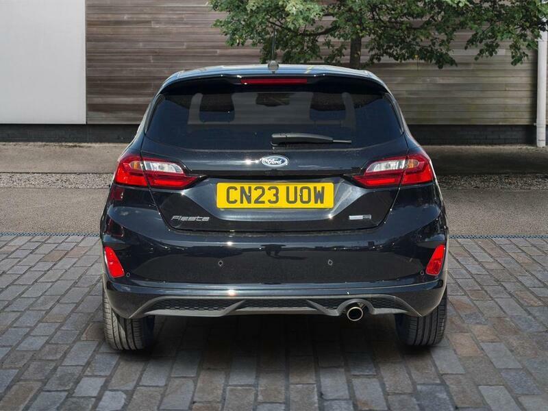 Ford Fiesta 1.0T Ecoboost Mhev St-line Edition Hatchback P CN23UOW Black #4