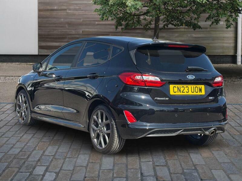 Ford Fiesta 1.0T Ecoboost Mhev St-line Edition Hatchback P CN23UOW Black #3