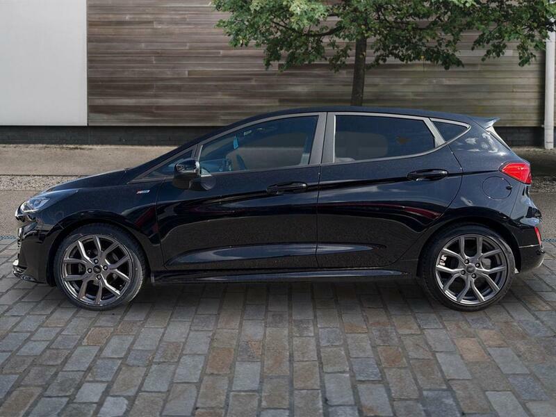 Ford Fiesta 1.0T Ecoboost Mhev St-line Edition Hatchback P CN23UOW Black #6