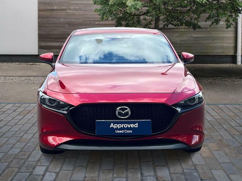 Mazda 3 2.0 E-skyactiv-x Mhev Gt Sport Tech Hatchback VX71DKU Red #2