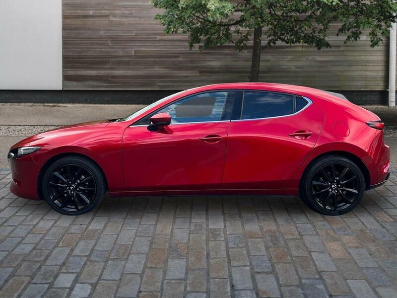 Mazda 3 2.0 E-skyactiv-x Mhev Gt Sport Tech Hatchback VX71DKU Red #5