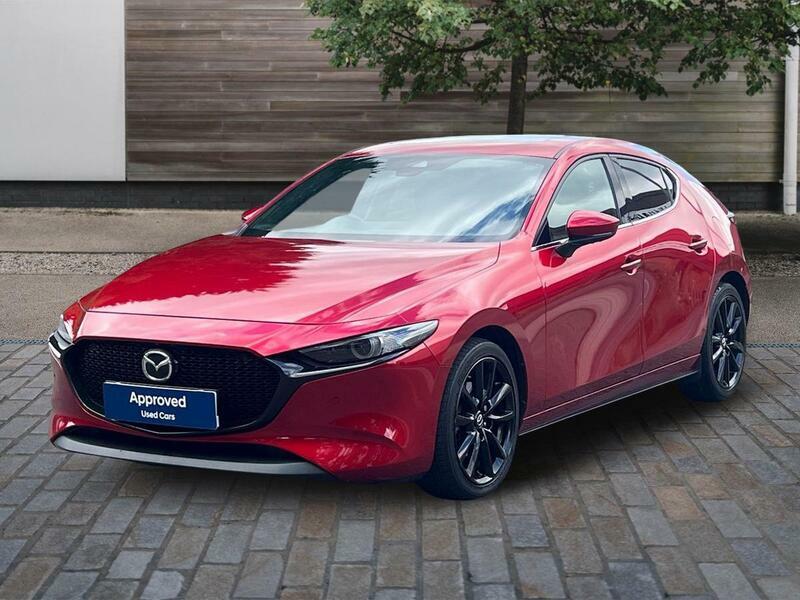 Mazda 3 2.0 E-skyactiv-x Mhev Gt Sport Tech Hatchback VX71DKU Red #3