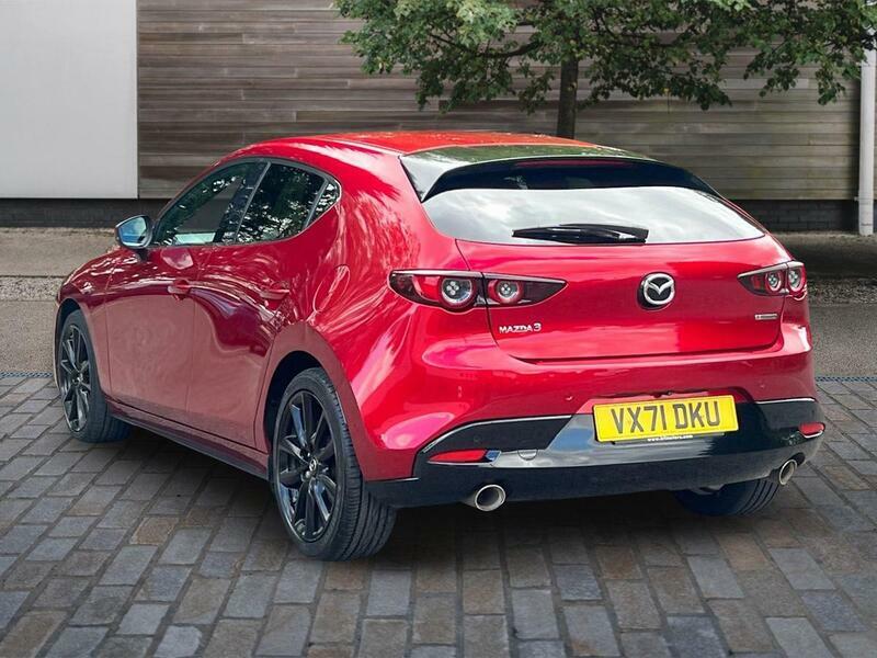 Mazda 3 2.0 E-skyactiv-x Mhev Gt Sport Tech Hatchback VX71DKU Red #4