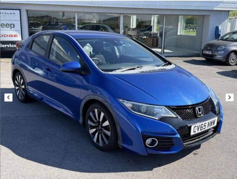 Honda Civic I-vtec Se Plus - 2015 65 Blue