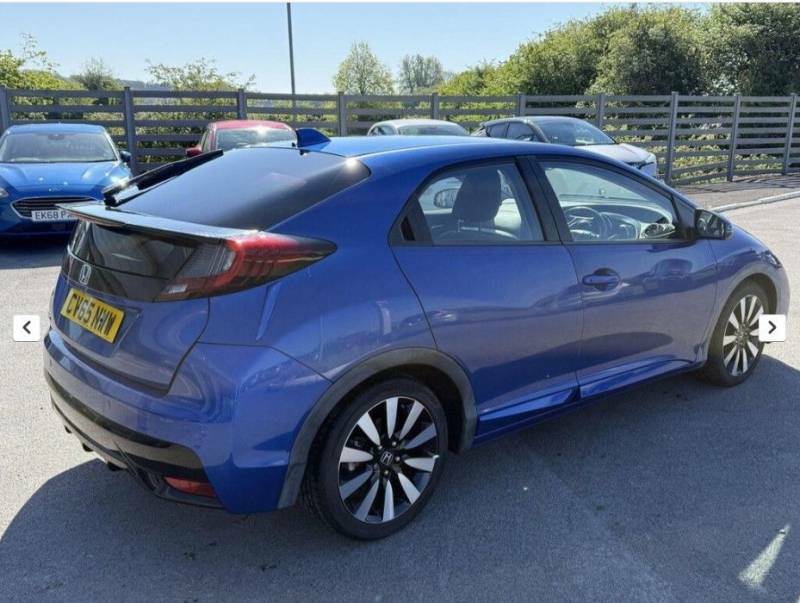 Honda Civic I-vtec Se Plus - 2015 65 Blue #5