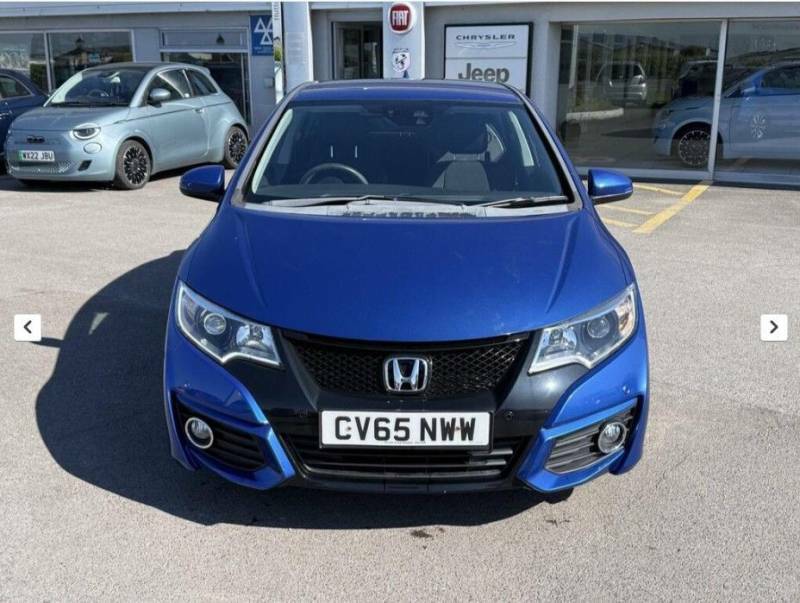 Honda Civic I-vtec Se Plus - 2015 65 Blue #2