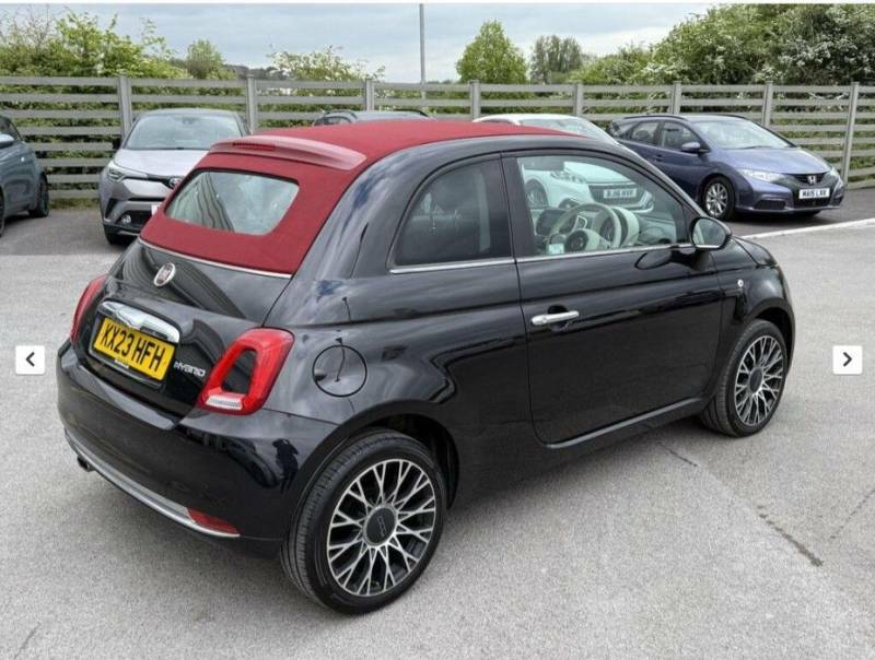 Fiat 500 Top Mhev - 2023 23 KX23HFH Black #5