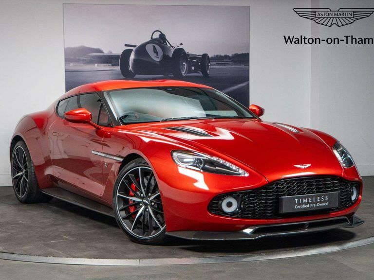 Aston Martin Vanquish 6.0 V12 Zagato T-troniii Euro 6 Red