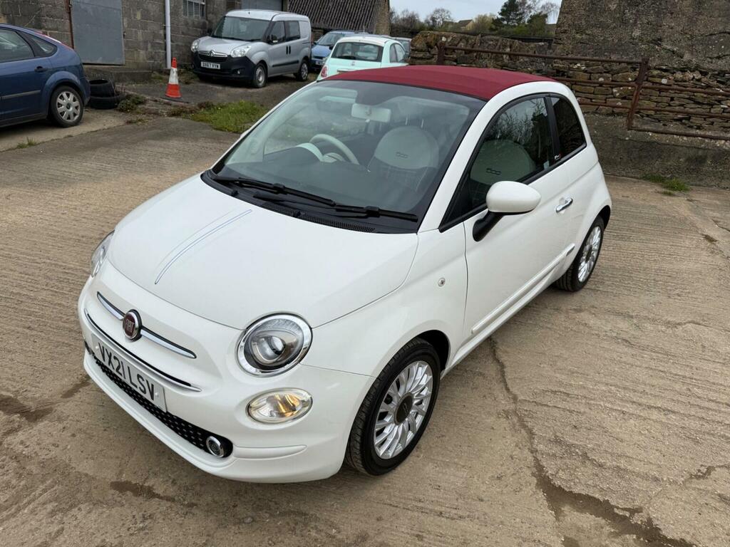 Fiat 500C Convertible 1.0 Mhev Lounge Euro 6 Ss 2021 VX21LSV White #3