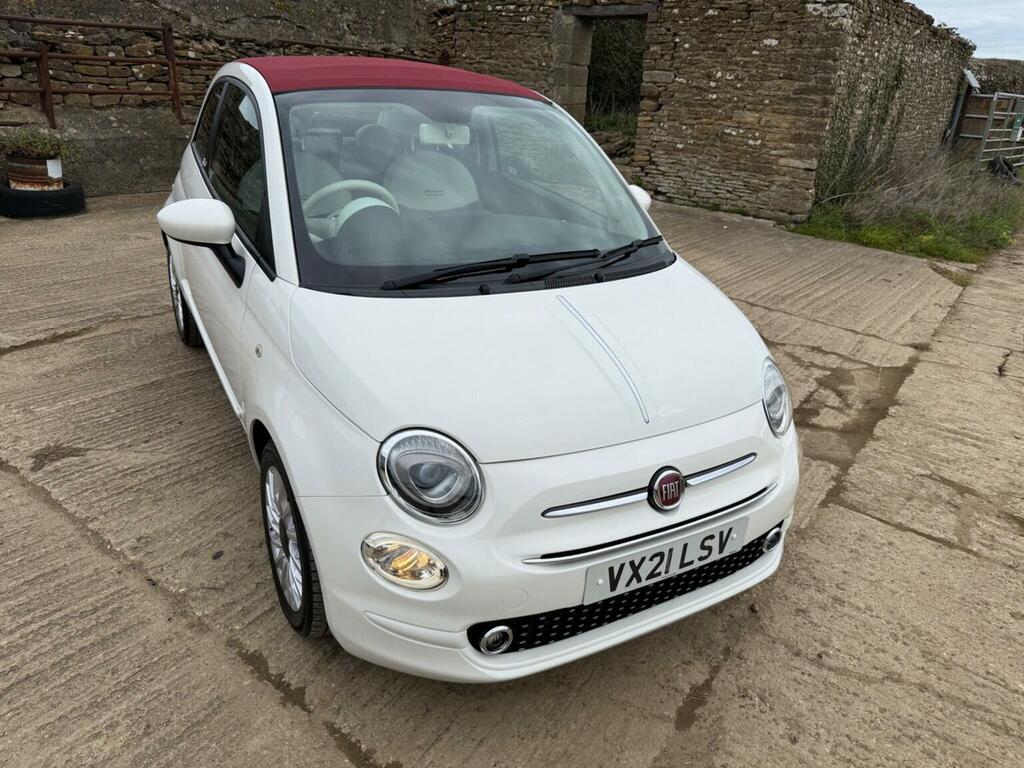Fiat 500C Convertible 1.0 Mhev Lounge Euro 6 Ss 2021 VX21LSV White #6