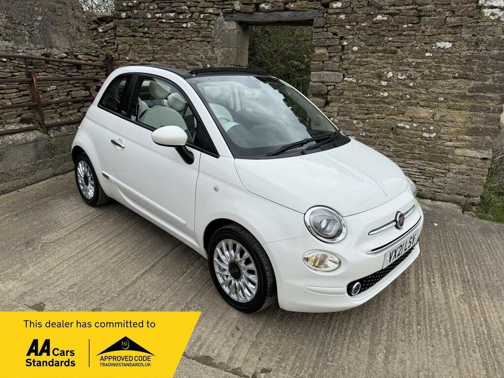 Fiat 500C Convertible 1.0 Mhev Lounge Euro 6 Ss 2021 White