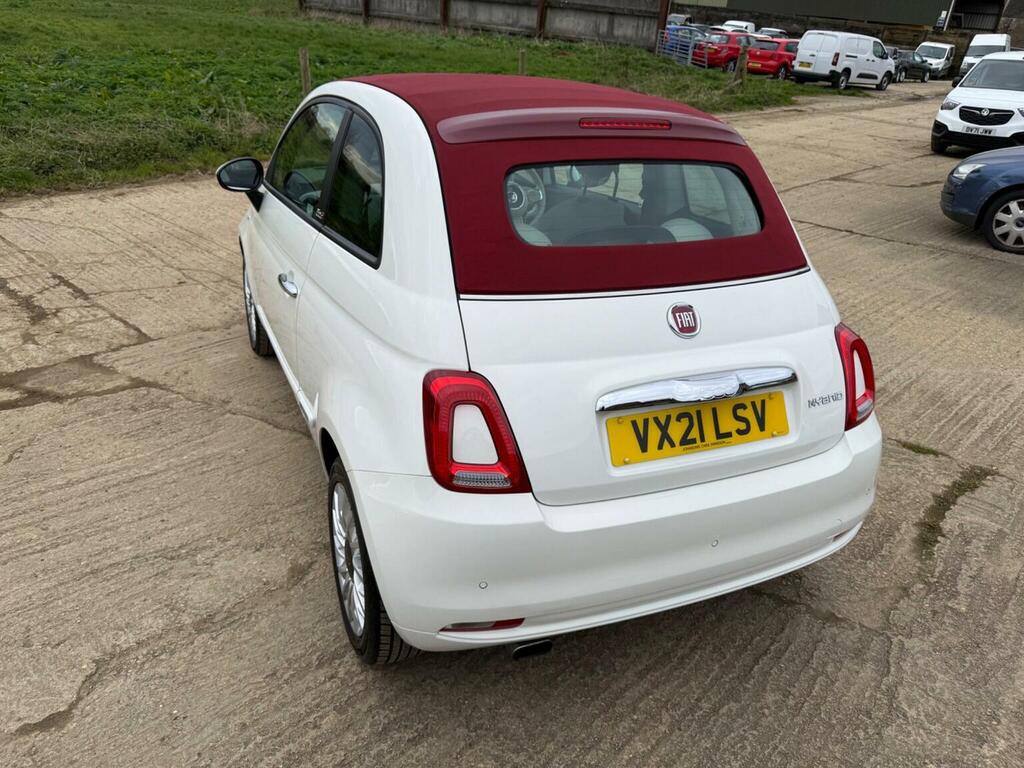Fiat 500C Convertible 1.0 Mhev Lounge Euro 6 Ss 2021 VX21LSV White #4