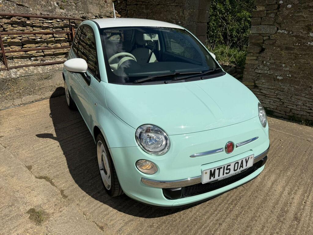 Fiat 500 Hatchback 1.2 Vintage 57 Euro 6 Ss 201515 MT15OAY Green #5