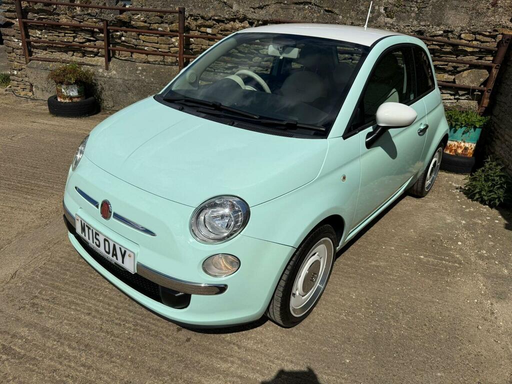 Fiat 500 Hatchback 1.2 Vintage 57 Euro 6 Ss 201515 MT15OAY Green #3