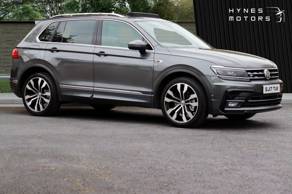 Volkswagen Tiguan 2L R-line SJ17TUK Grey #3