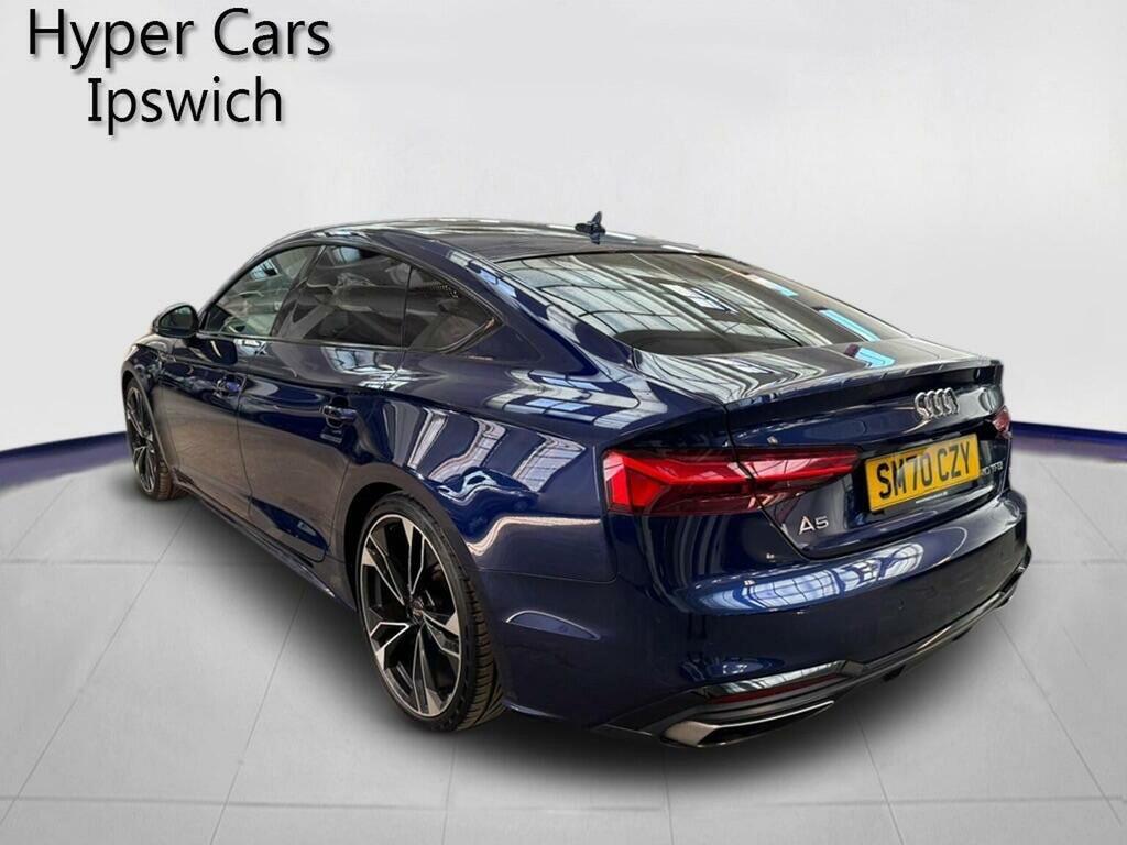 Audi A5 Hatchback 2.0 Tfsi 40 Edition 1 Sportback S Tronic SM70CZY Blue #5