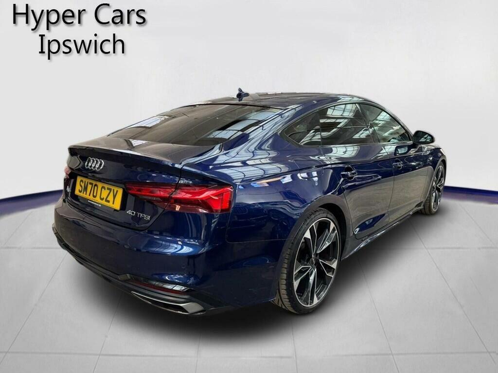 Audi A5 Hatchback 2.0 Tfsi 40 Edition 1 Sportback S Tronic SM70CZY Blue #4