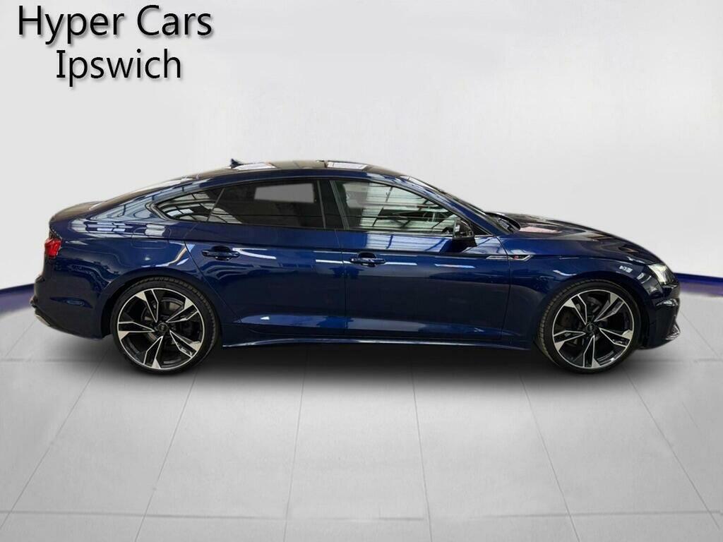 Audi A5 Hatchback 2.0 Tfsi 40 Edition 1 Sportback S Tronic SM70CZY Blue #6