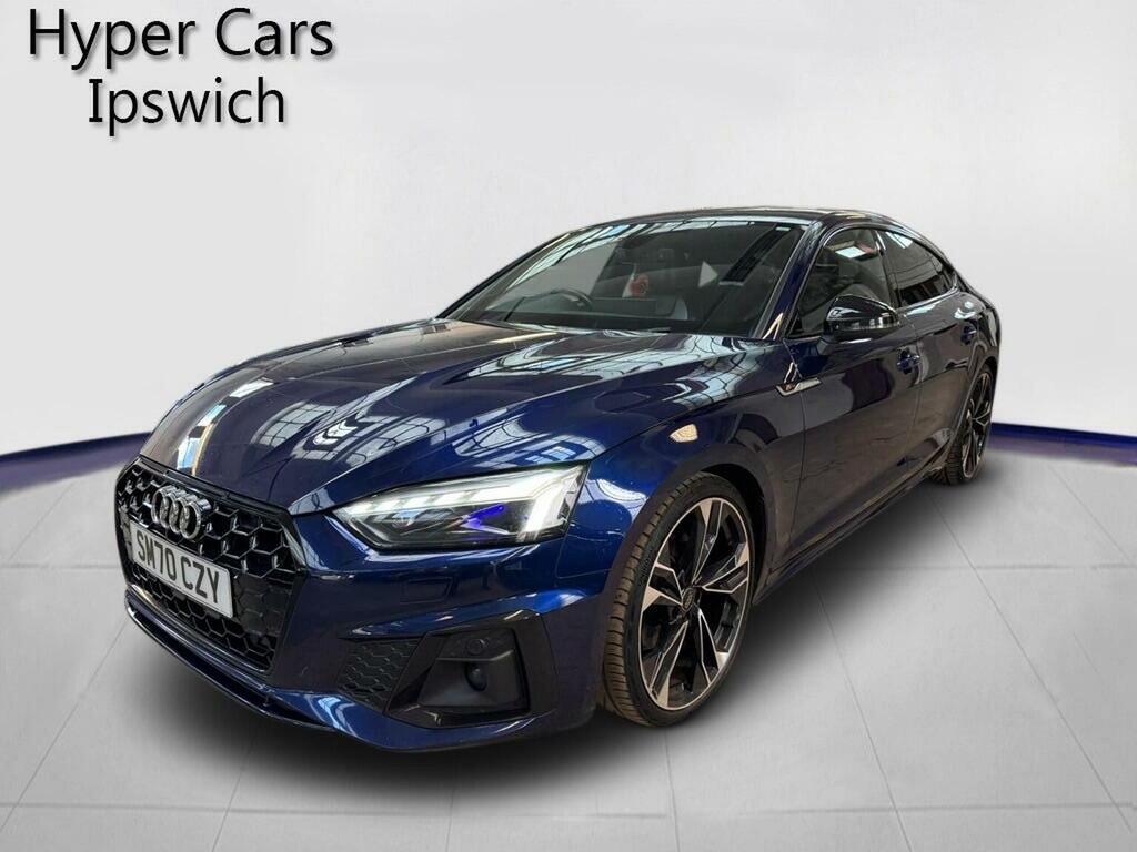 Audi A5 Hatchback 2.0 Tfsi 40 Edition 1 Sportback S Tronic SM70CZY Blue #3