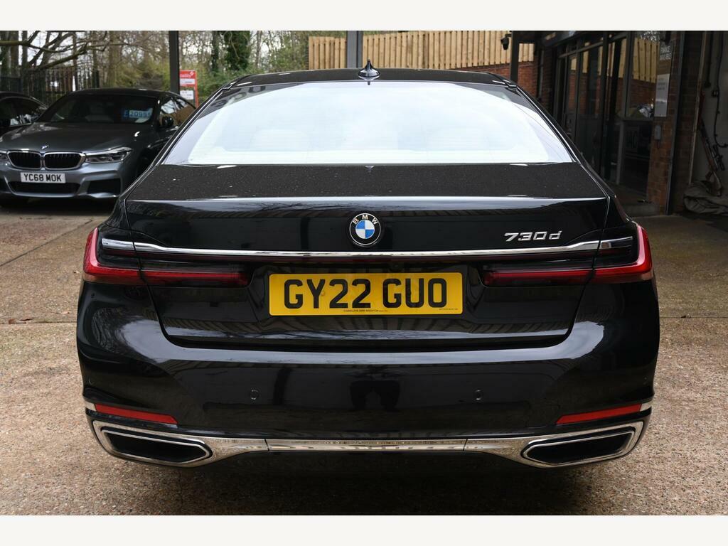 BMW 7 Series 3.0 730D Mht Euro 6 S S Black #6