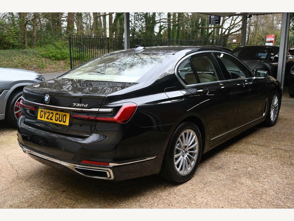 BMW 7 Series 3.0 730D Mht Euro 6 S S Black #5