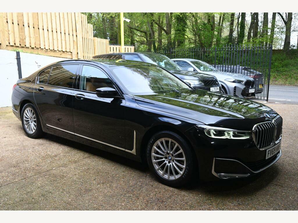BMW 7 Series 3.0 730Ld Euro 6 S S FV69NWF Black #4