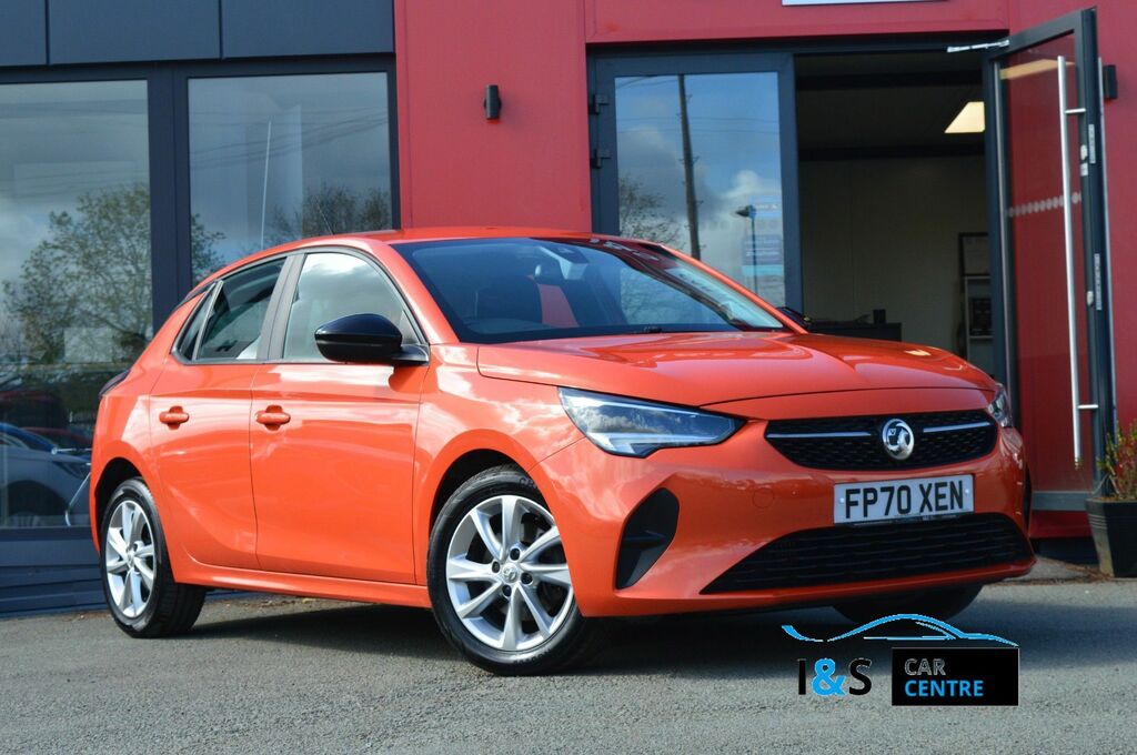 Vauxhall Corsa Turbo Se Nav Premium Orange