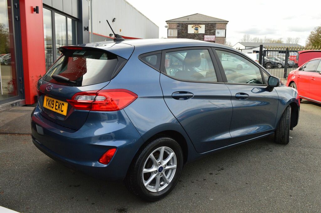 Ford Fiesta Ecoboost Gpf Zetec Hatchback YK19EKC Blue #5