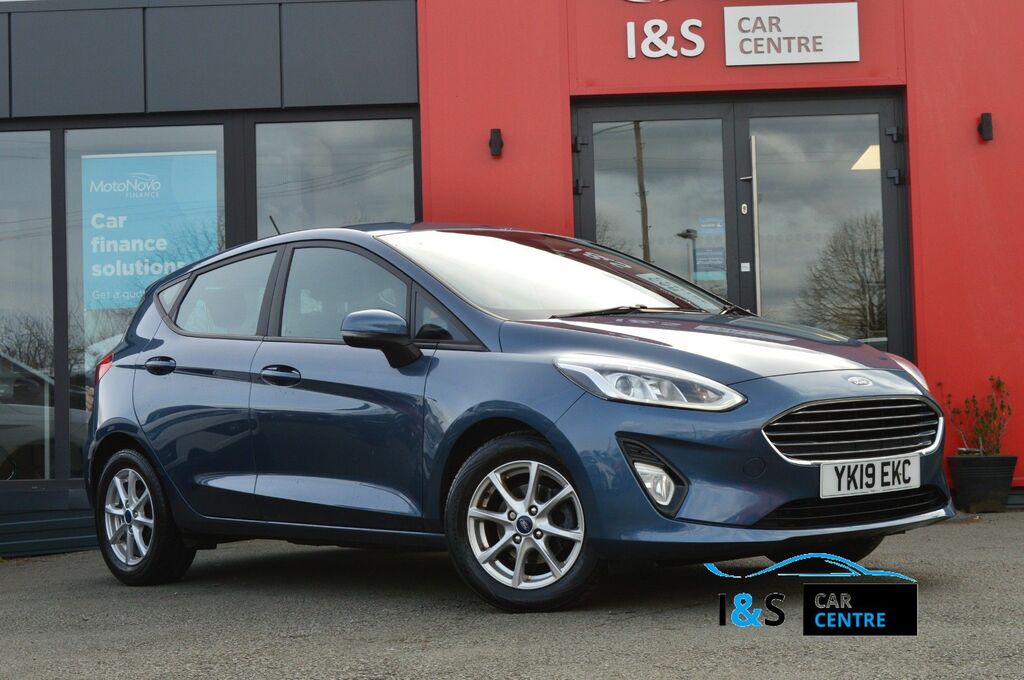 Ford Fiesta Ecoboost Gpf Zetec Hatchback Blue