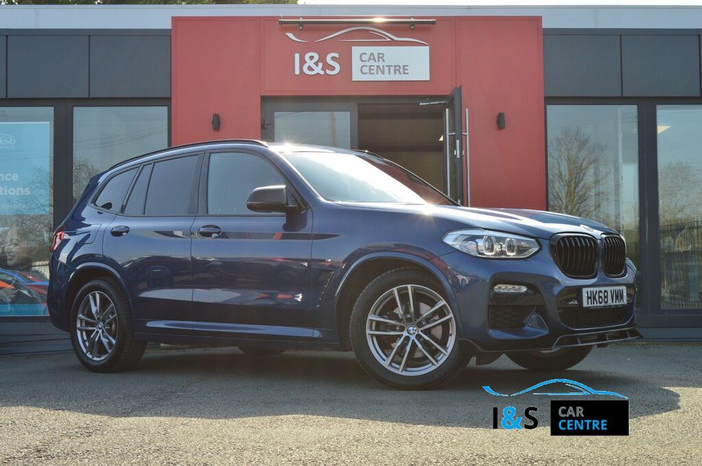 BMW X3 20D M Sport Suv Blue