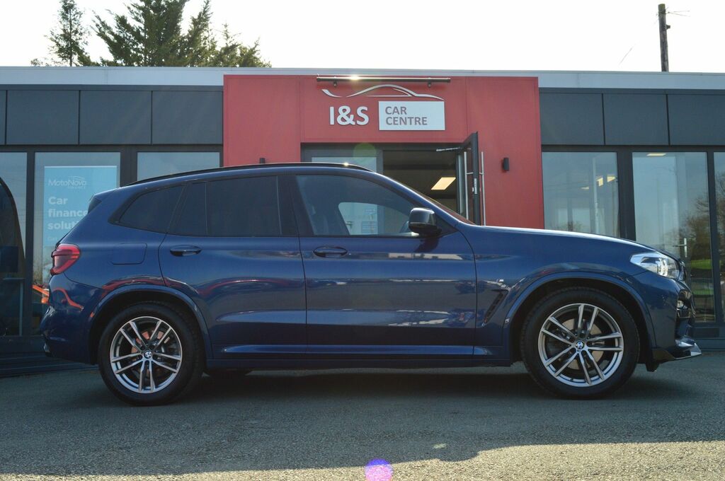 BMW X3 20D M Sport Suv HK68VMM Blue #4