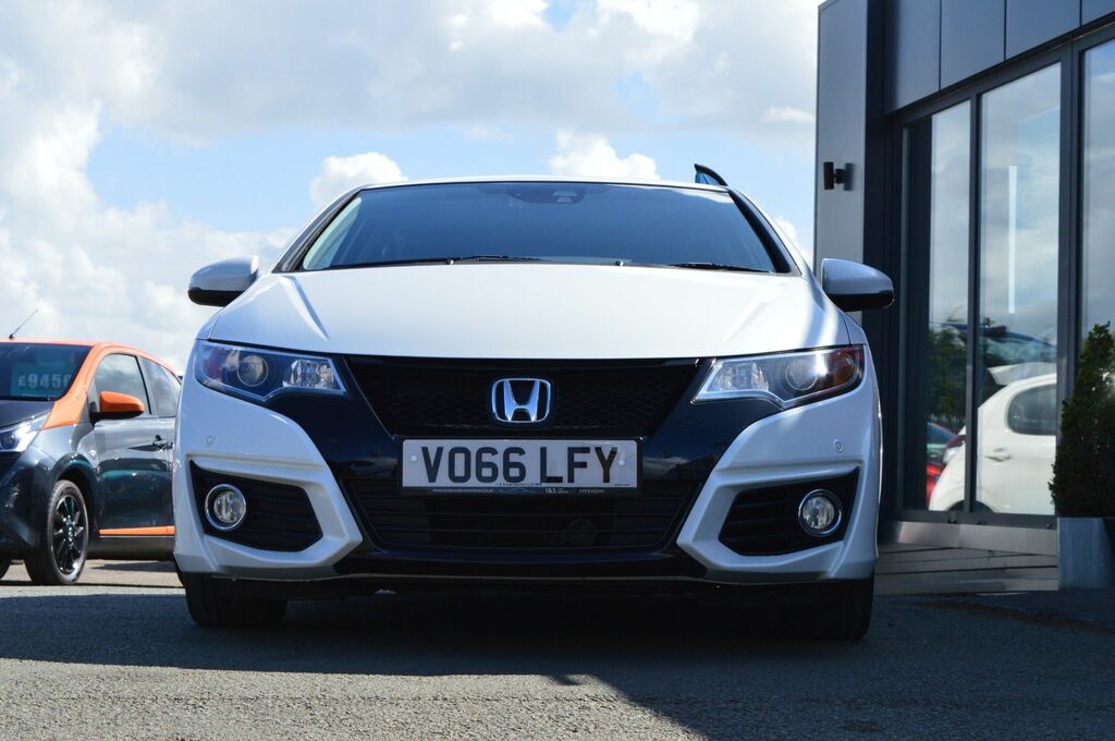 Honda Civic I-dtec Se Plus Navi White #3