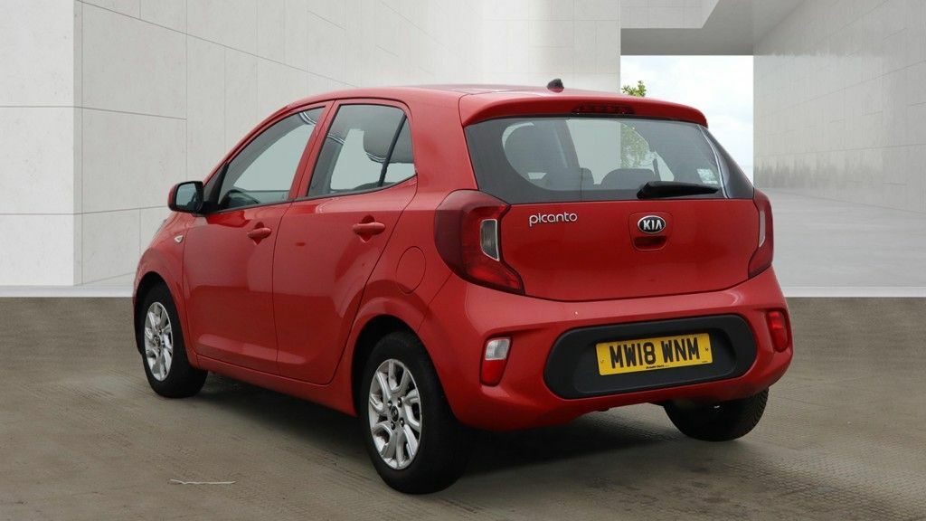 Kia Picanto 2 Hatchback MW18WNM Red #3