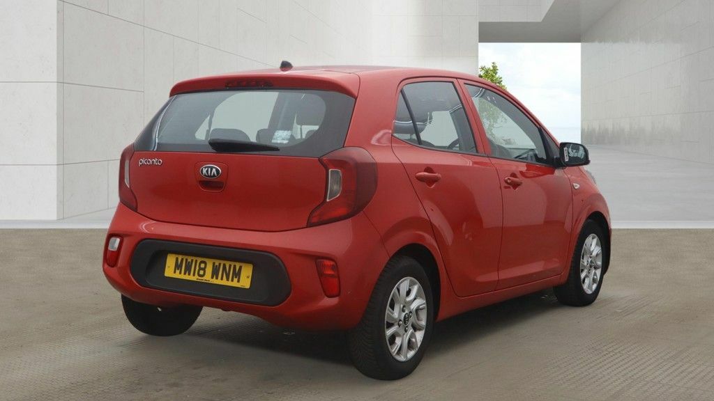 Kia Picanto 2 Hatchback MW18WNM Red #4