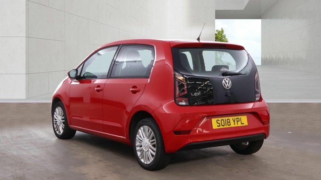 Volkswagen Up Move Up Hatchback SO18YPL Red #3
