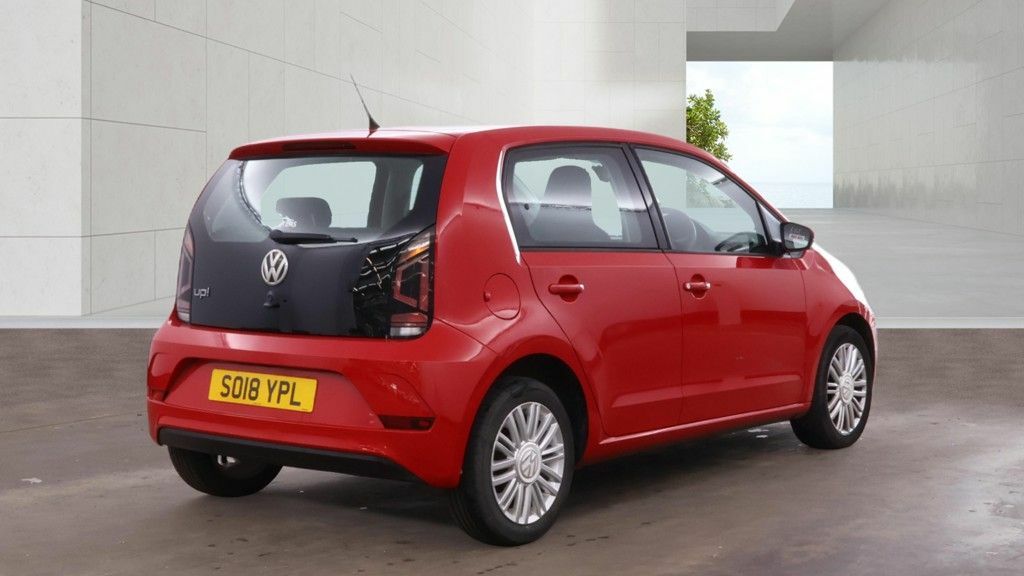 Volkswagen Up Move Up Hatchback SO18YPL Red #4