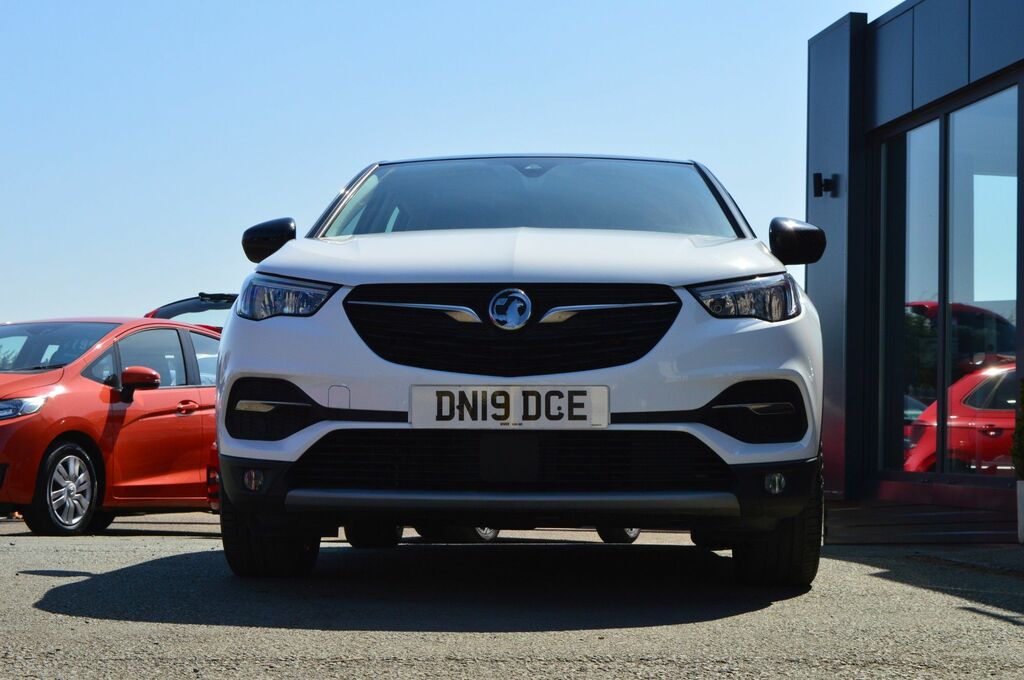 Vauxhall Grandland X Turbo D Blueinjection Sport White #3