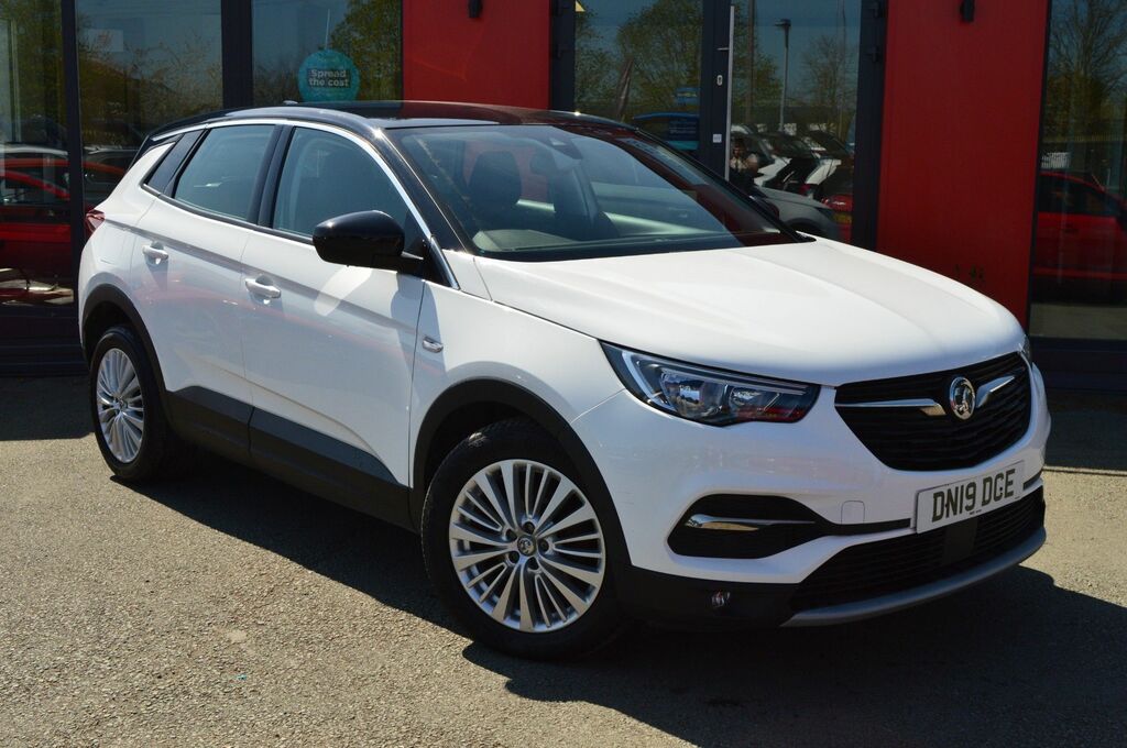 Vauxhall Grandland X Turbo D Blueinjection Sport White #2