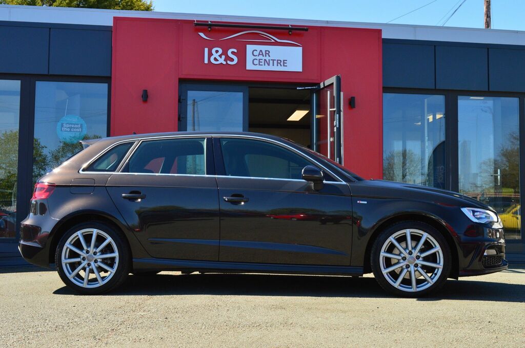 Audi A3 Tdi S Line Sportback LP64YDY Brown #4