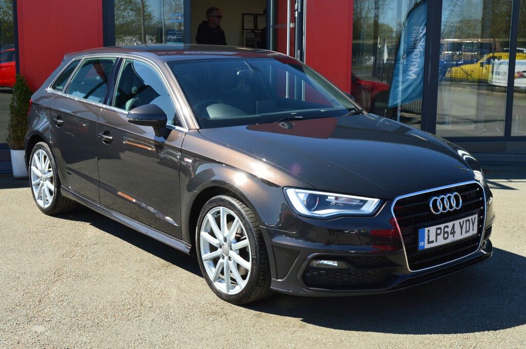 Audi A3 Tdi S Line Sportback LP64YDY Brown #2