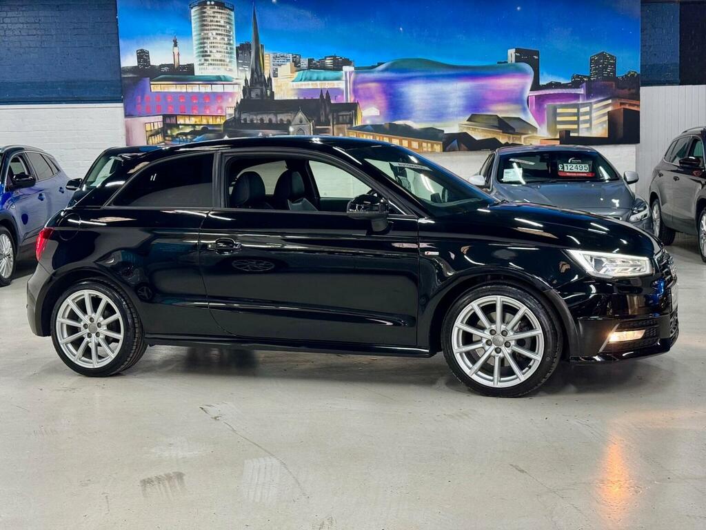 Audi A1 Hatchback 1.4 Tfsi S Line S Tronic Euro 6 Ss Black #2
