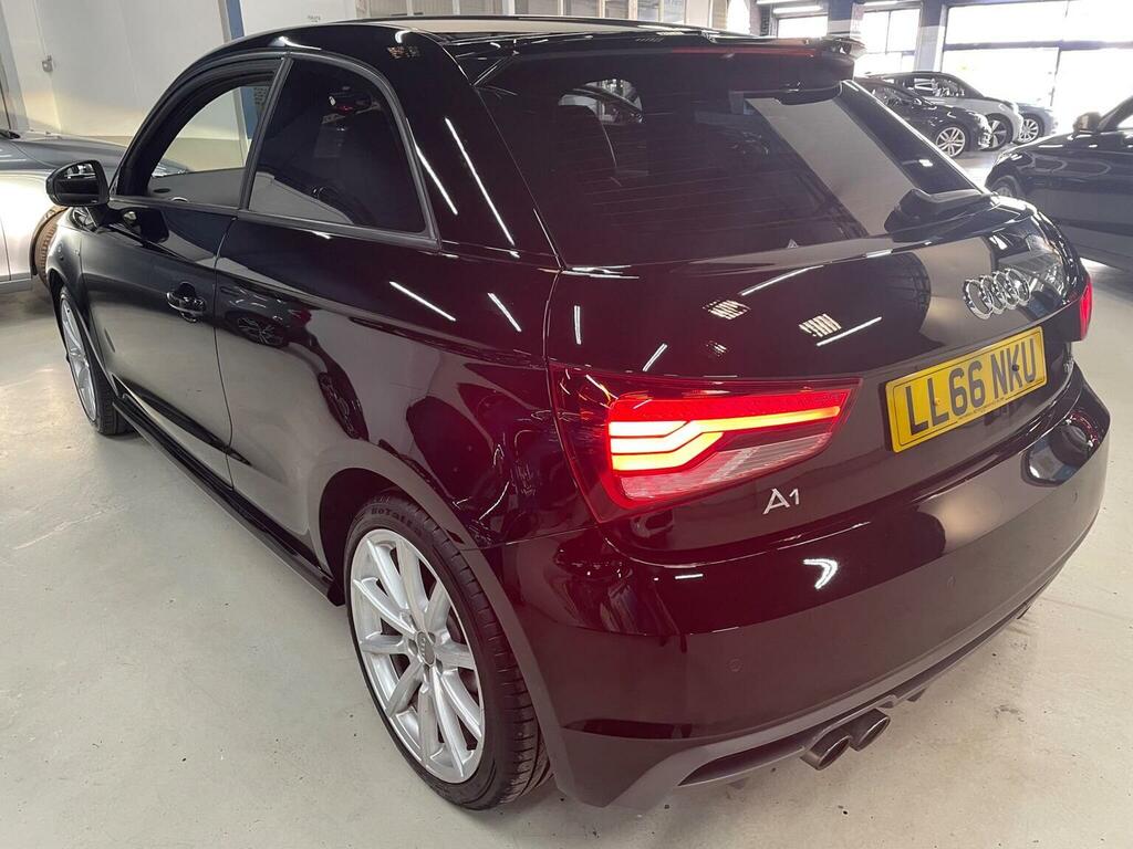 Audi A1 Hatchback 1.4 Tfsi S Line S Tronic Euro 6 Ss Black #5