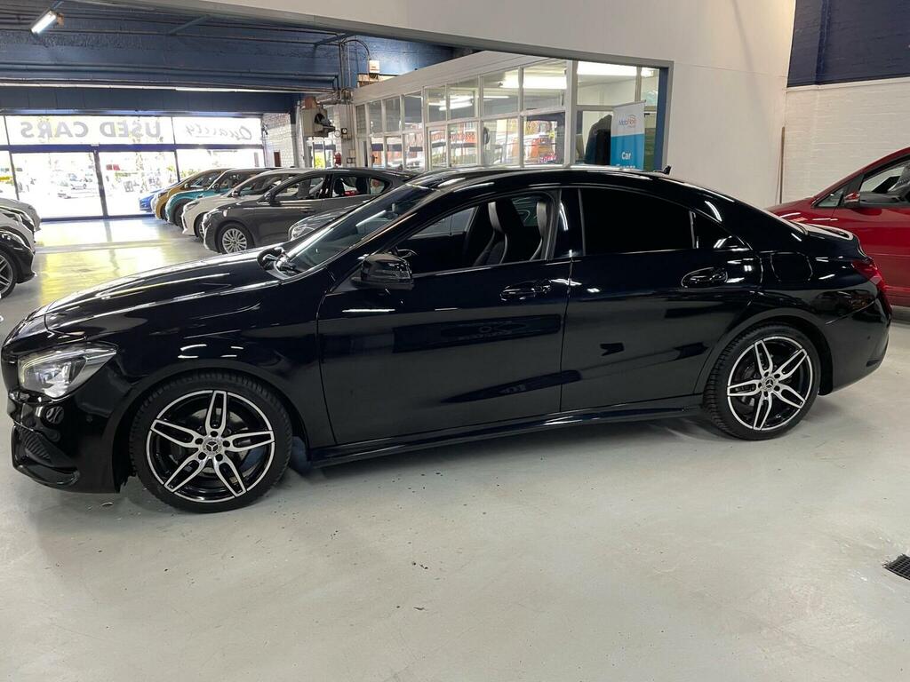 Mercedes-Benz CLA Class Saloon 1.6 Cla180 Amg Line Coupe Euro 6 Ss Black #3