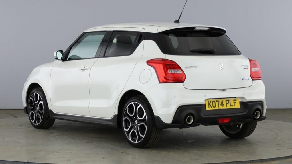 Suzuki Swift 1.4 Boosterjet 48V Hybrid Sport White #3