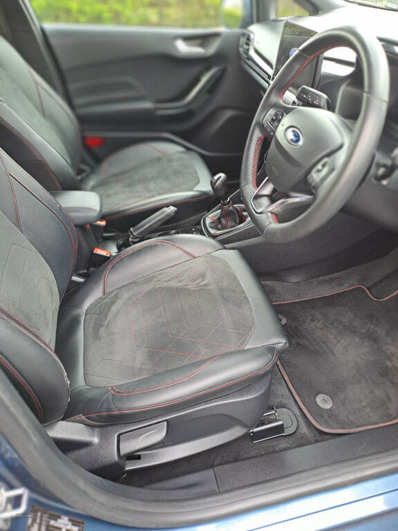 Ford Fiesta 1.0 Ecoboost St-line X YGZ5926 Blue #5