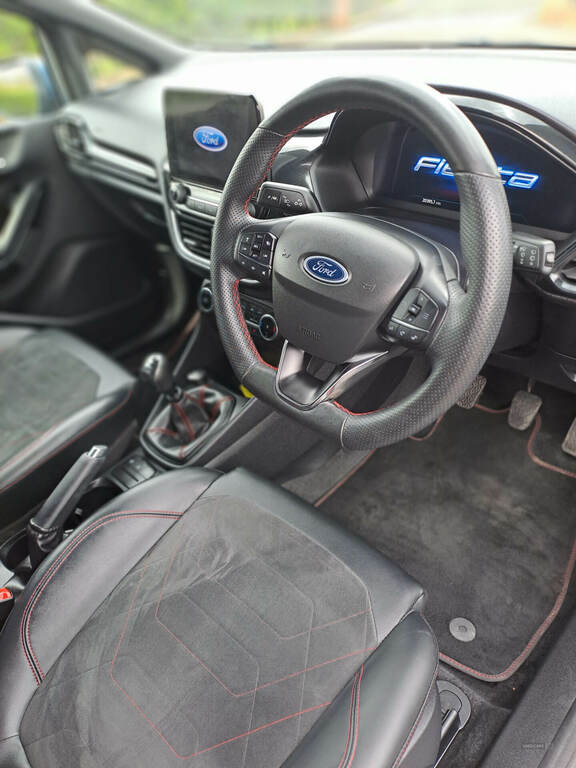 Ford Fiesta 1.0 Ecoboost St-line X YGZ5926 Blue #6