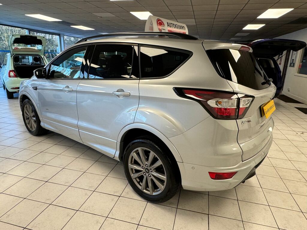 Ford Kuga 2.0 Tdci Ecoblue St-line Suv Awd NX19VMY Silver #4