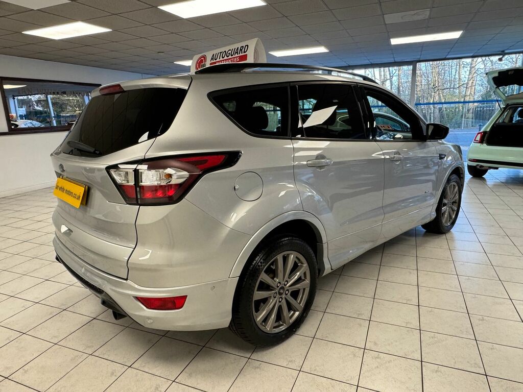 Ford Kuga 2.0 Tdci Ecoblue St-line Suv Awd NX19VMY Silver #6