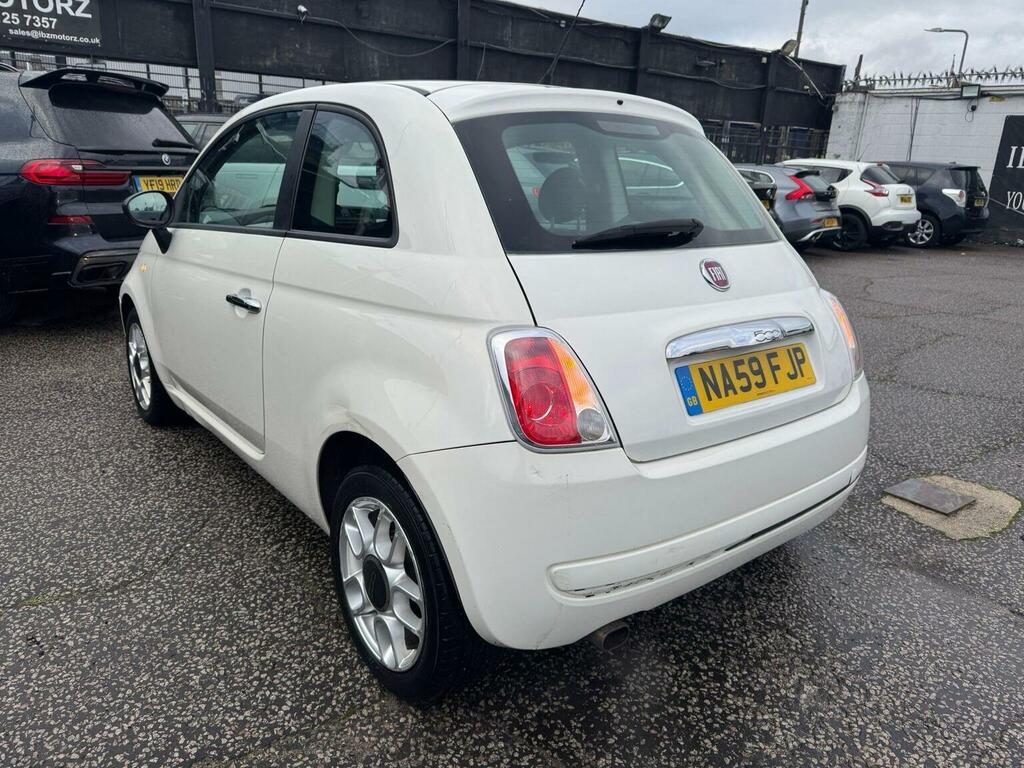 Fiat 500 Hatchback 1.2 Pop Euro 5 Ss 200959 NA59FJP White #5